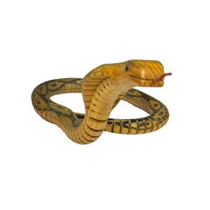 Wooden Snake Toy Cobra Reticulated Jointed Hand Carved Folk Art Wiggles Moves 2’